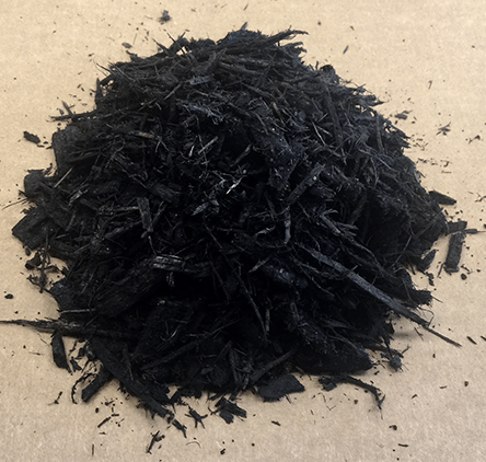 Black Color Enhanced Mulch