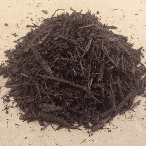 Dark Brown Color Enhanced Mulch